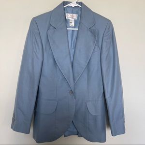 Chloé Limited Edition Blue Single-Breasted Blazer Size 6